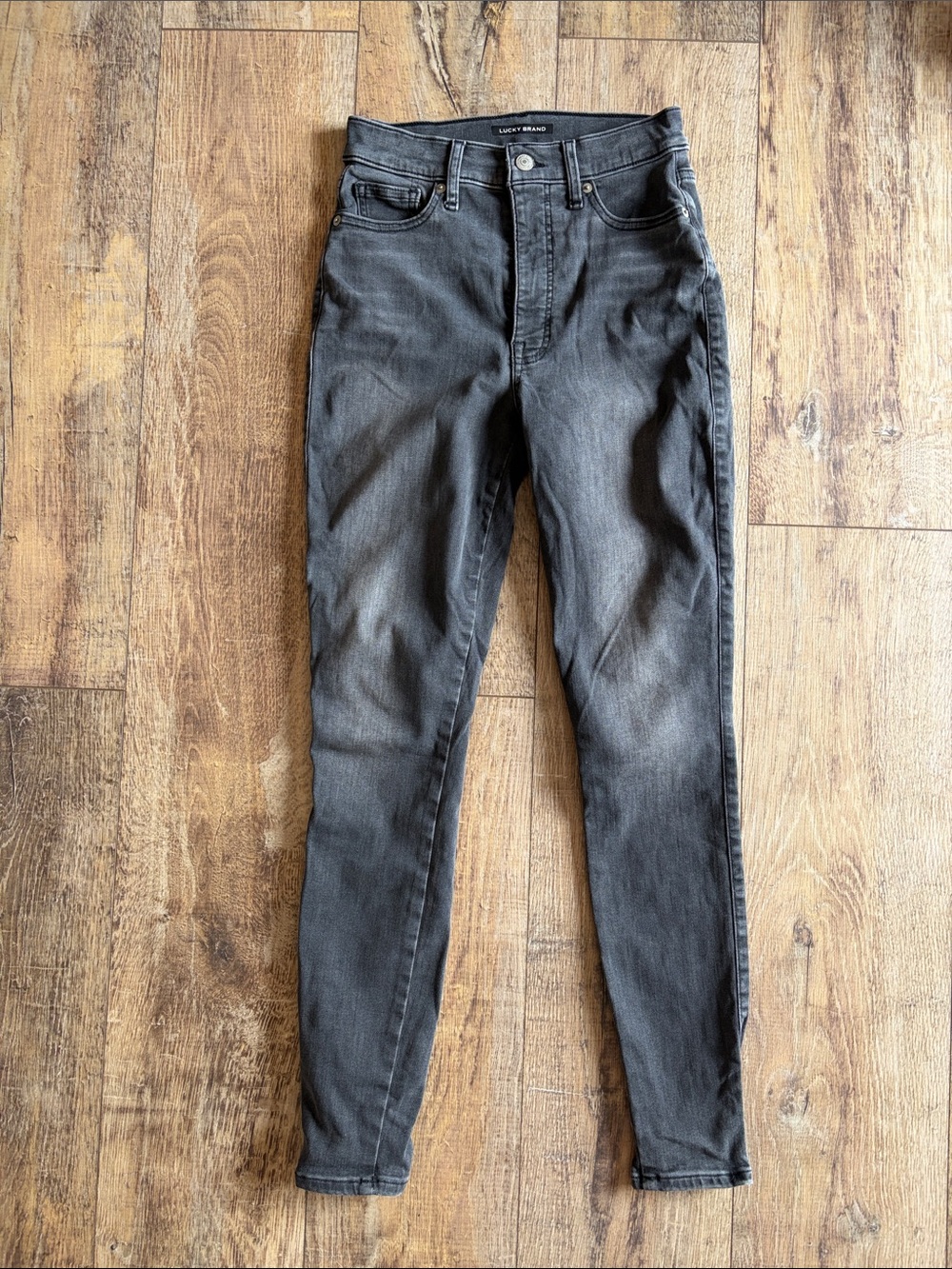 Lucky Brand Charcoal Skinny Jeans